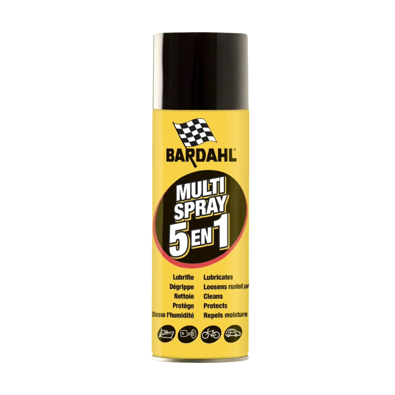 Multispray 5 en 1 – Dégrippant Lubrifiant Multifonction Aérosol
