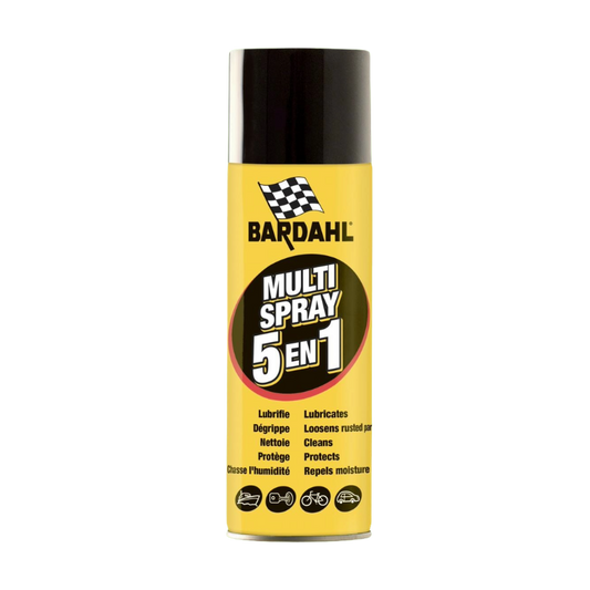 MULTISPRAY 5 EN 1 – DEGRIPPANT LUBRIFIANT MULTIFONCTION AEROSOL