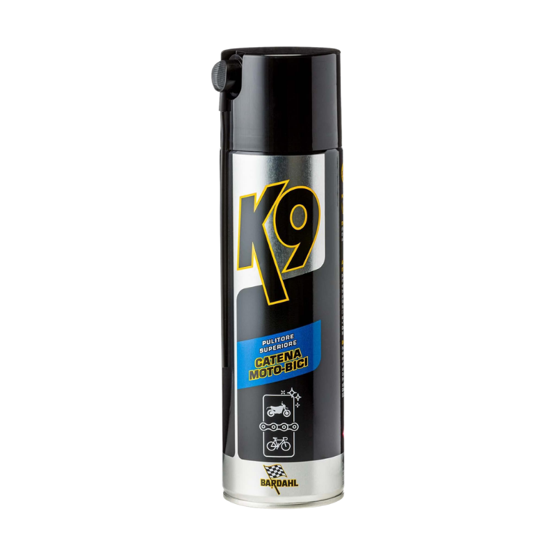 K9 Top Chain Cleaner 500 ml – Nettoyant Chaîne Moto & Vélo – Dégraissant Puissant Anti-Usure
