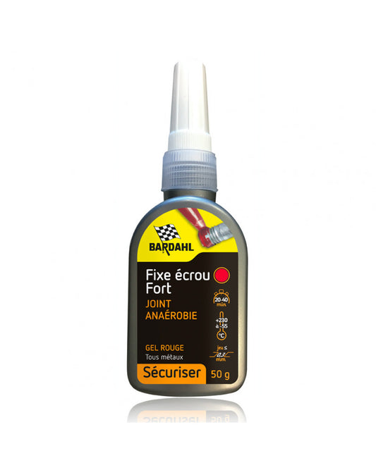 FIXE ÉCROU FORT ROUGE 50g