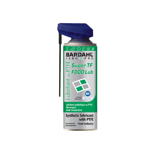 SUPER TF FOOD LUBRIFIANT haute performance au PTFE 400ML